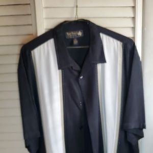 Nat Nast 100 % Silk Short Sleeve Shirt